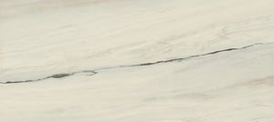 Porcelain marble look with gray veins on a beige background 6mm polished in stock in Edmonton Western Canada