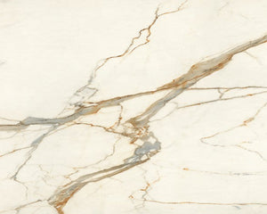 Calacatta Imperiale NV: Pol. & Matte Porcelain 20mm