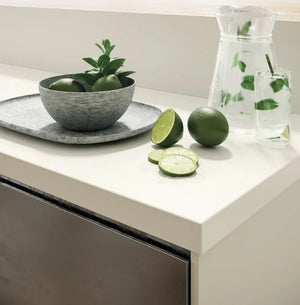 Absolute White:  Polished Porcelain 6mm