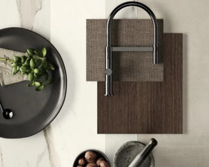 Porcelain slabs for backsplashes, countertops, showers, bathroom walls, fireplaces, feature walls, washbasins, custom furniture, high traffic flooring and facades.