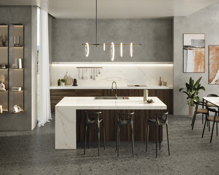 Calacatta Apuano:  Polished Porcelain 12mm