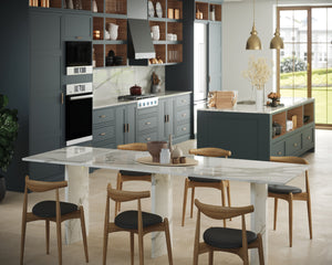 Porcelain slabs for backsplashes, countertops, showers, bathroom walls, fireplaces, feature walls, washbasins, custom furniture, high traffic flooring and facades.