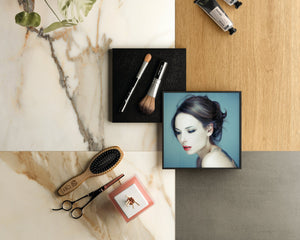 Porcelain slabs for backsplashes, countertops, showers, bathroom walls, fireplaces, feature walls, washbasins, custom furniture, high traffic flooring and facades.