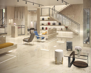 Porcelain slabs for backsplashes, countertops, showers, bathroom walls, fireplaces, feature walls, washbasins, custom furniture, high traffic flooring and facades.