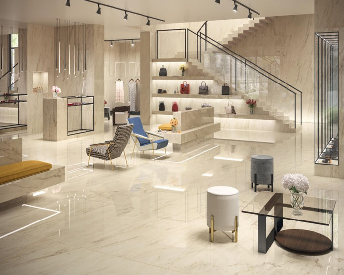 Cremo Delicato:  Polished Porcelain 6mm