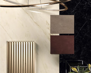 Porcelain slabs for backsplashes, countertops, showers, bathroom walls, fireplaces, feature walls, washbasins, custom furniture, high traffic flooring and facades.