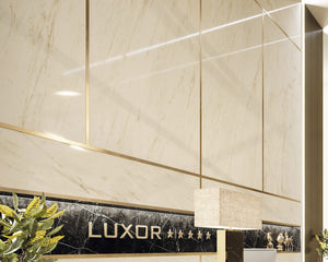 Porcelain slabs for backsplashes, countertops, showers, bathroom walls, fireplaces, feature walls, washbasins, custom furniture, high traffic flooring and facades.