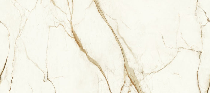 Calacatta Imperiale NV: Pol. & Matte Porcelain 20mm