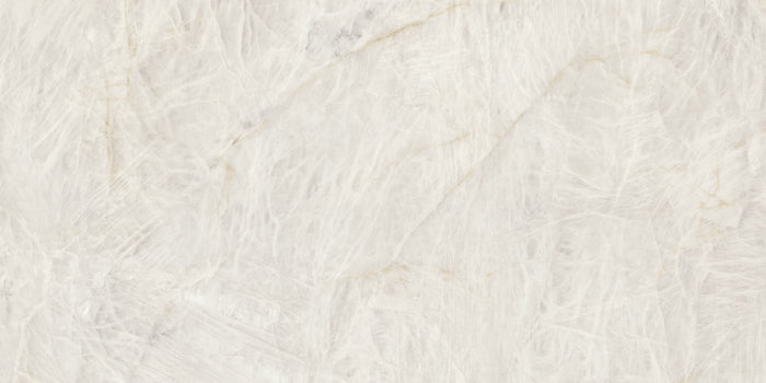 Crystal White Bookmatch:  Polished Porcelain 6mm