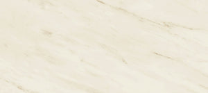 Beige color marble effect porcelain slab with a subtle gradient brown veining in stock Edmonton in Western Canada.
